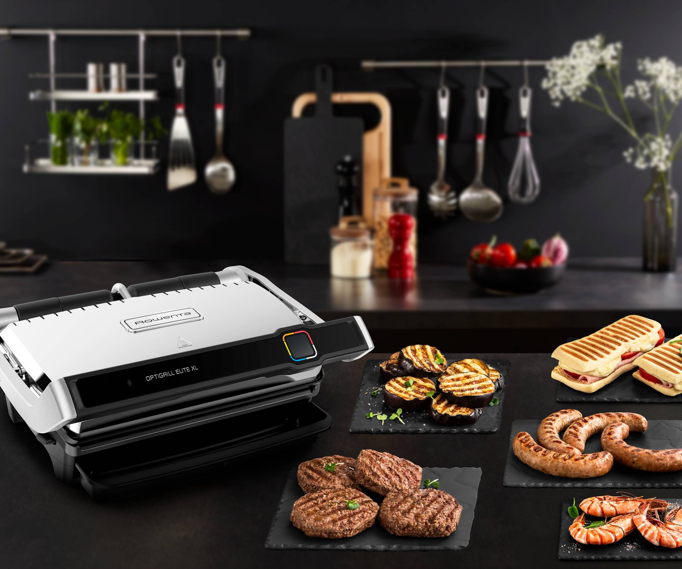 Griglia elettrica intelligente Optigrill Elite XL