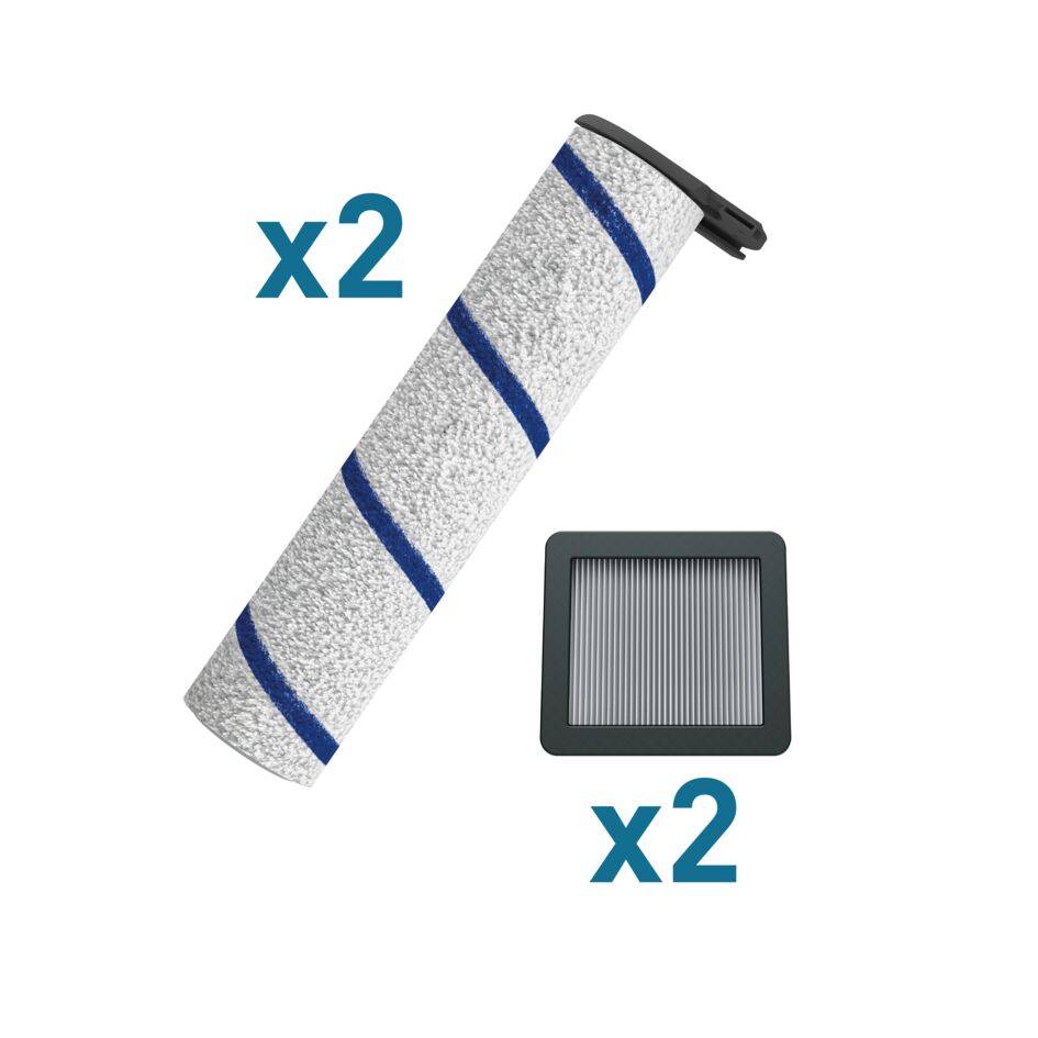 Kit accessori ZR337A01 filtro + spazzola a rullo X-Clean 7