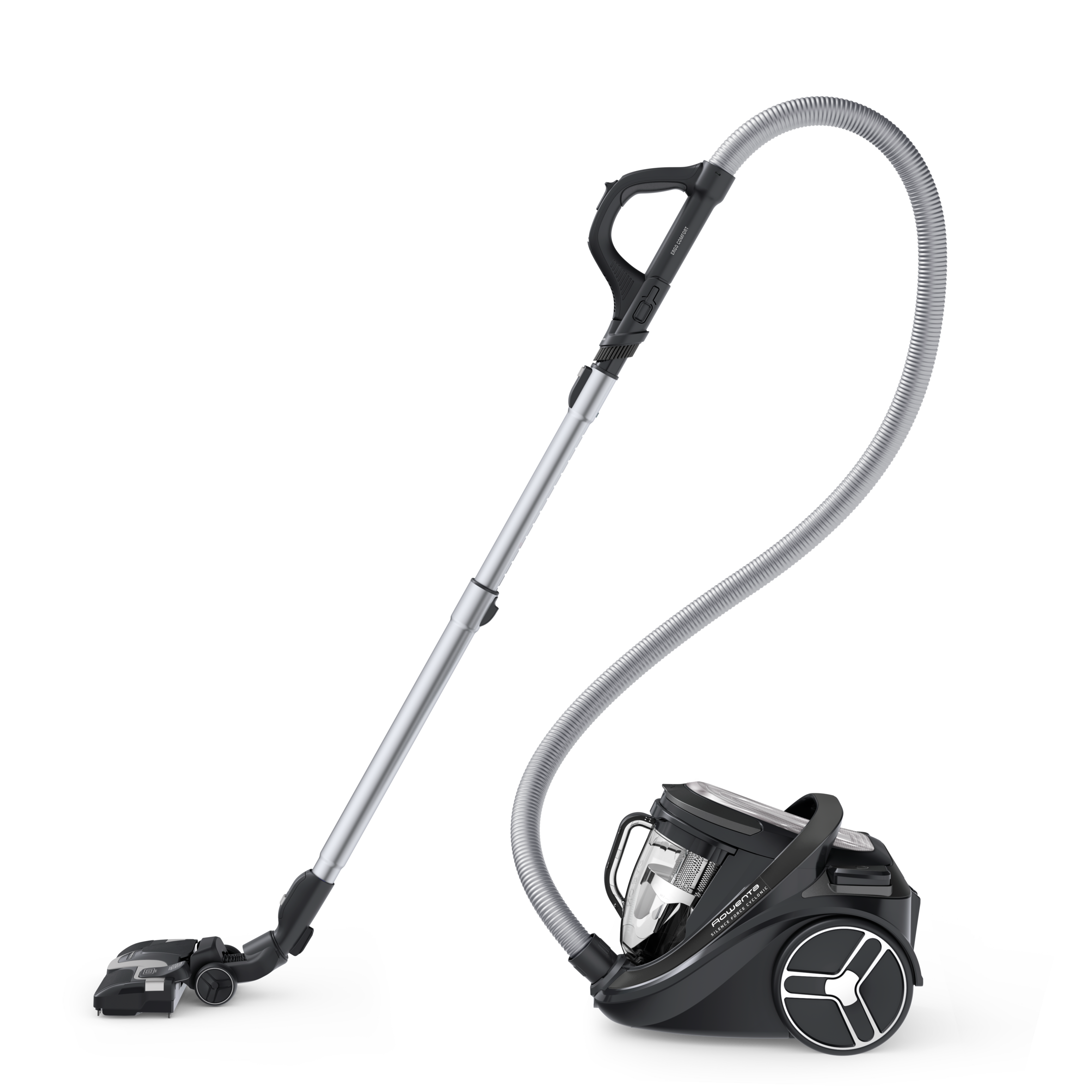 Silence Force Cyclonic Effitech Aspirapolvere a traino, Modello Parquet