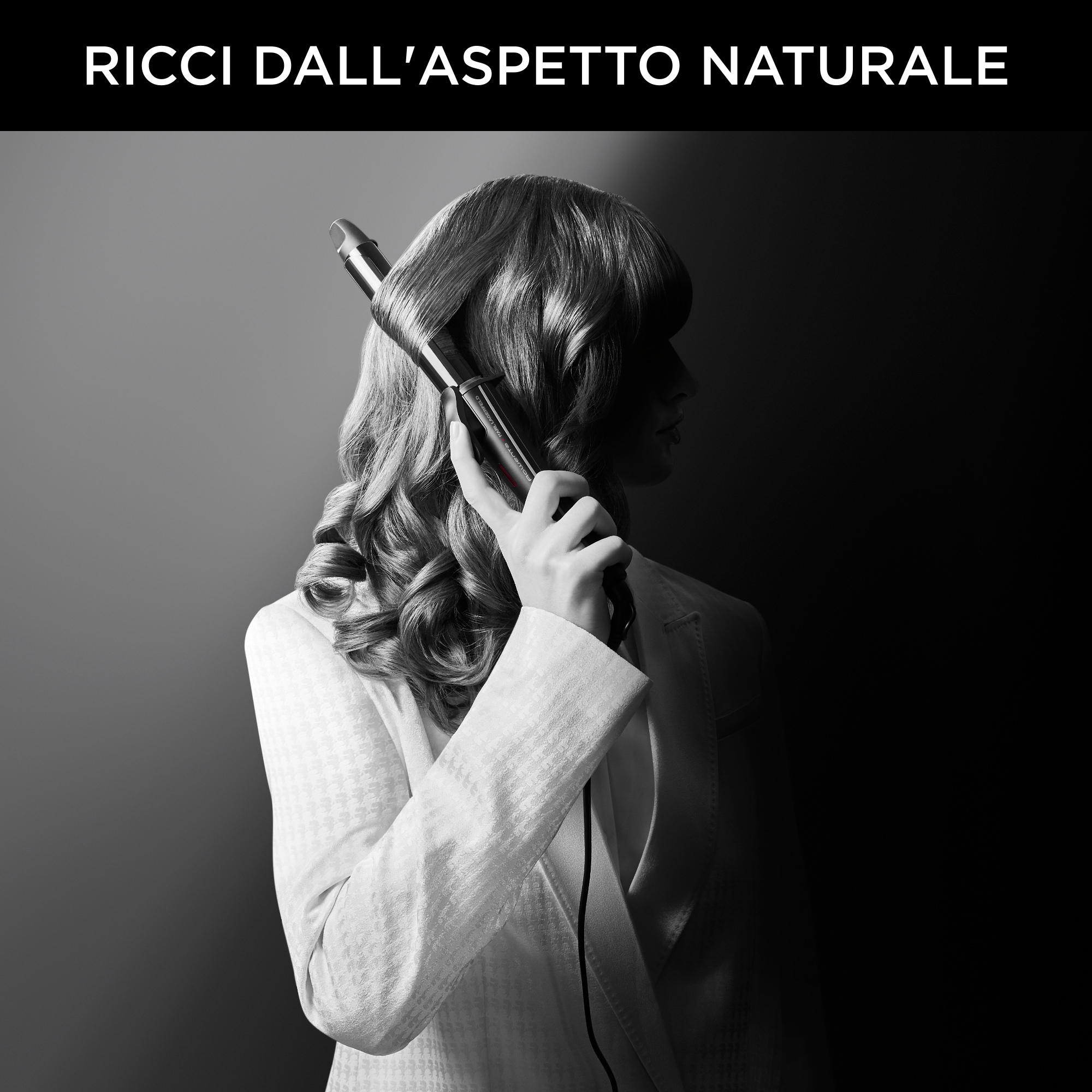 Karl Lagerfeld, Arricciacapelli, 25 mm, Rivestimento Keratin & Glow