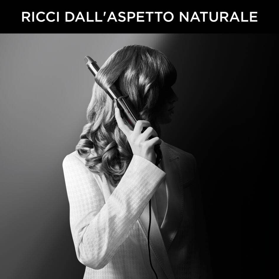 Karl Lagerfeld, Arricciacapelli, 25 mm, Rivestimento Keratin & Glow