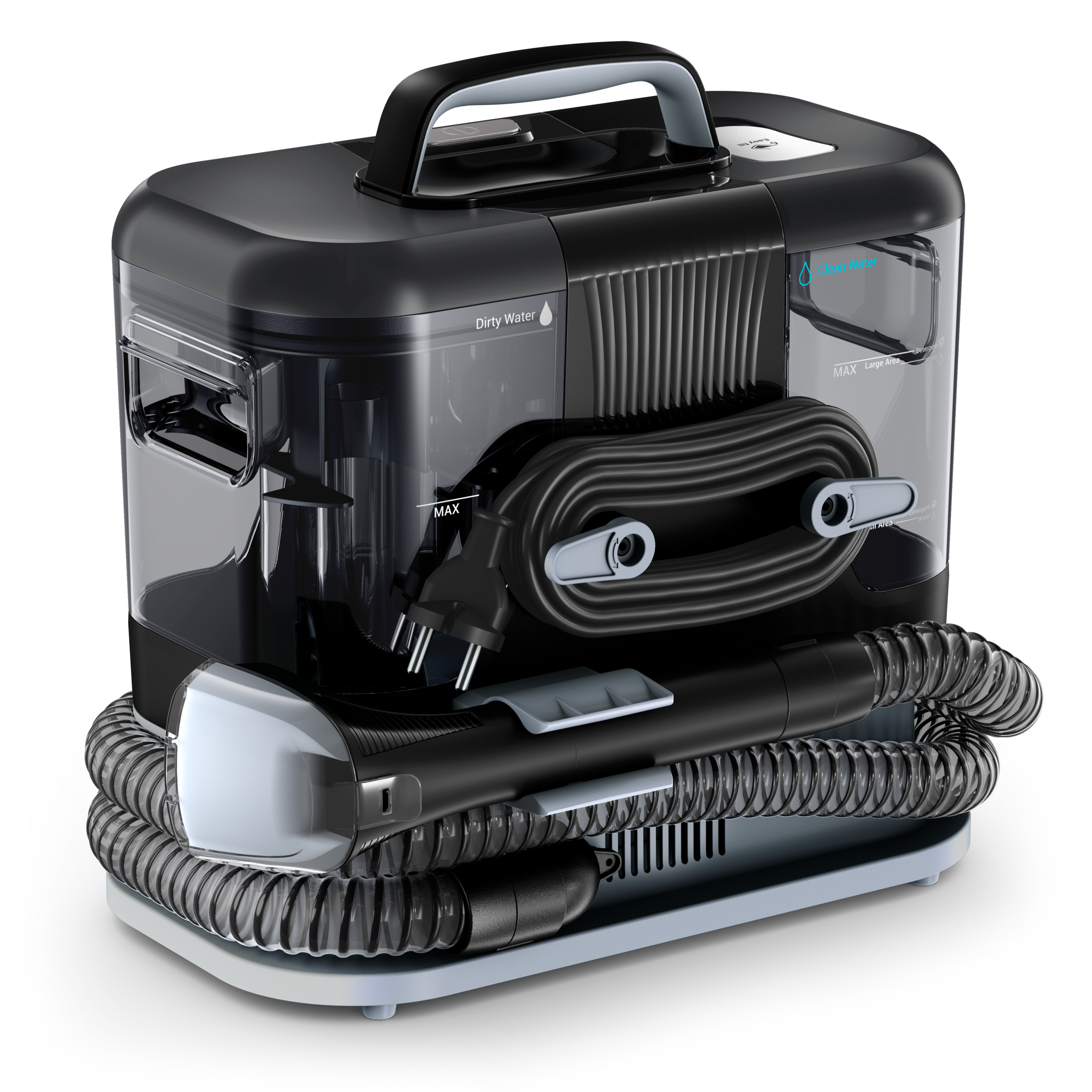 Clean It, Lavatappeti, Pulizia Rapida di Macchie e Liquidi