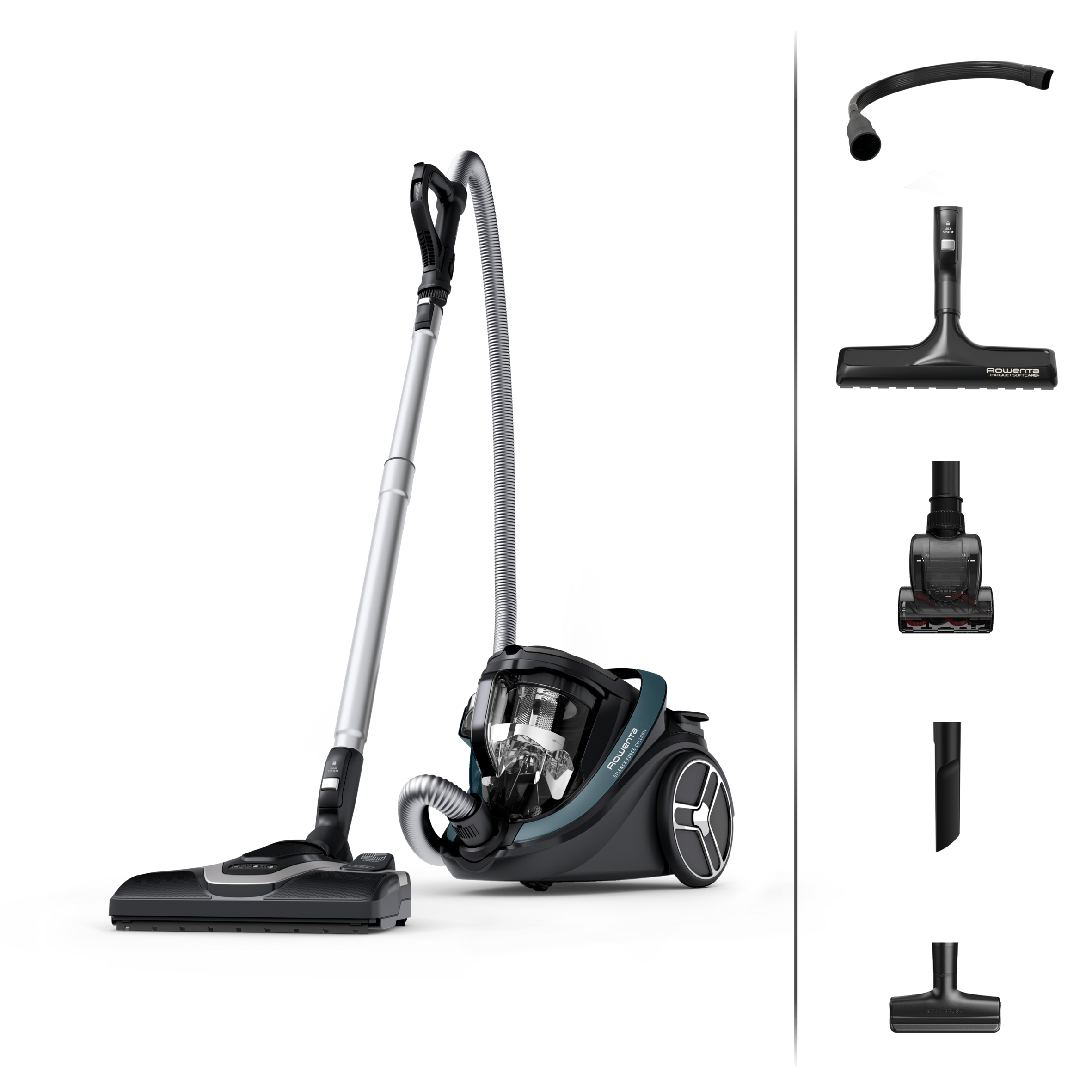 Silence Force Cyclonic Effitech Aspirapolvere a traino, Modello Animal