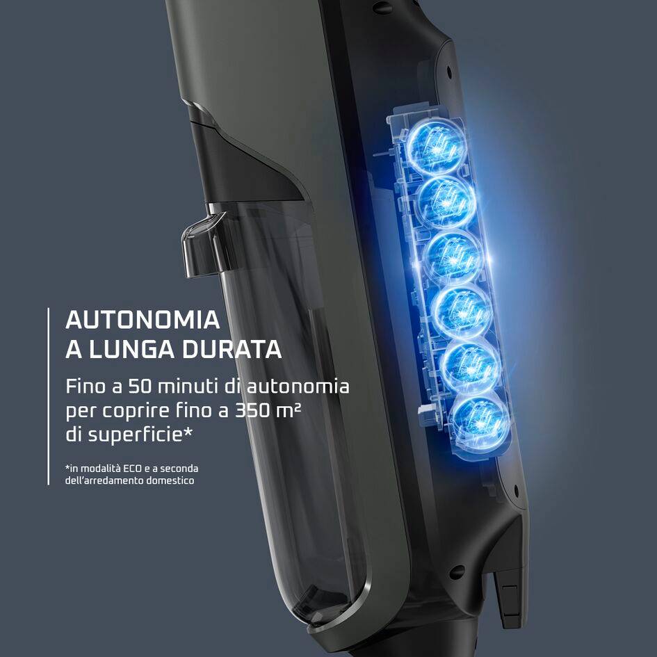 X-Clean 4, Lavapavimenti Senza Fili, Autonomia 50 Min, Autopulizia