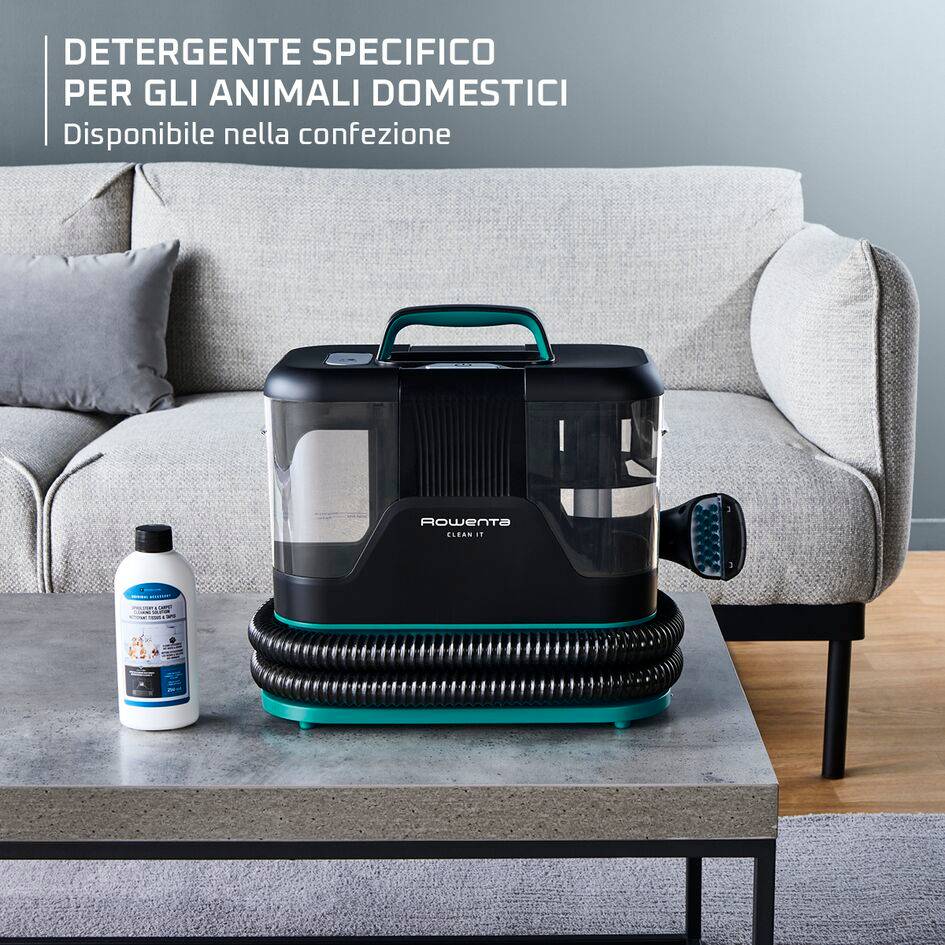 Clean It, Lavatappeti, Pulizia Rapida di Macchie e Liquidi