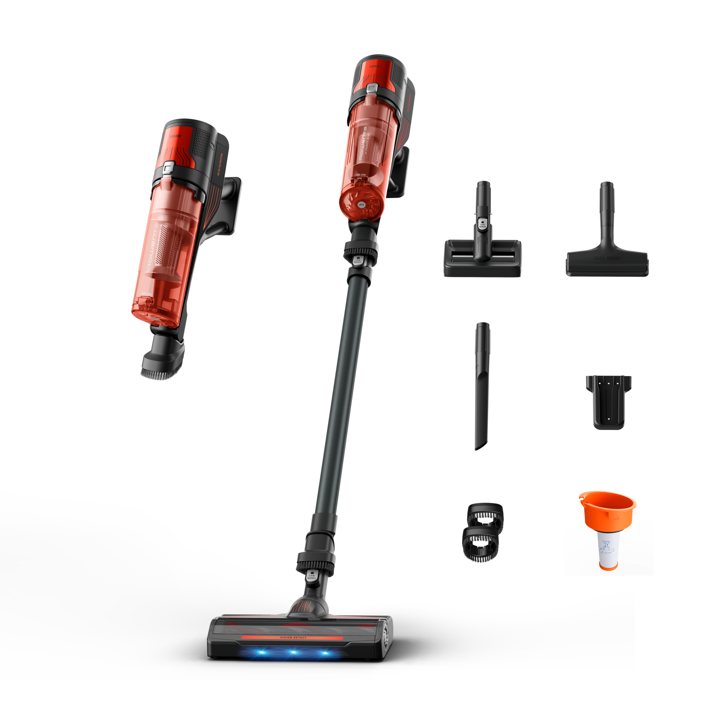 X-FORCE 8.80, Scopa elettrica senza filo, Pulizia Potente, 100AW*