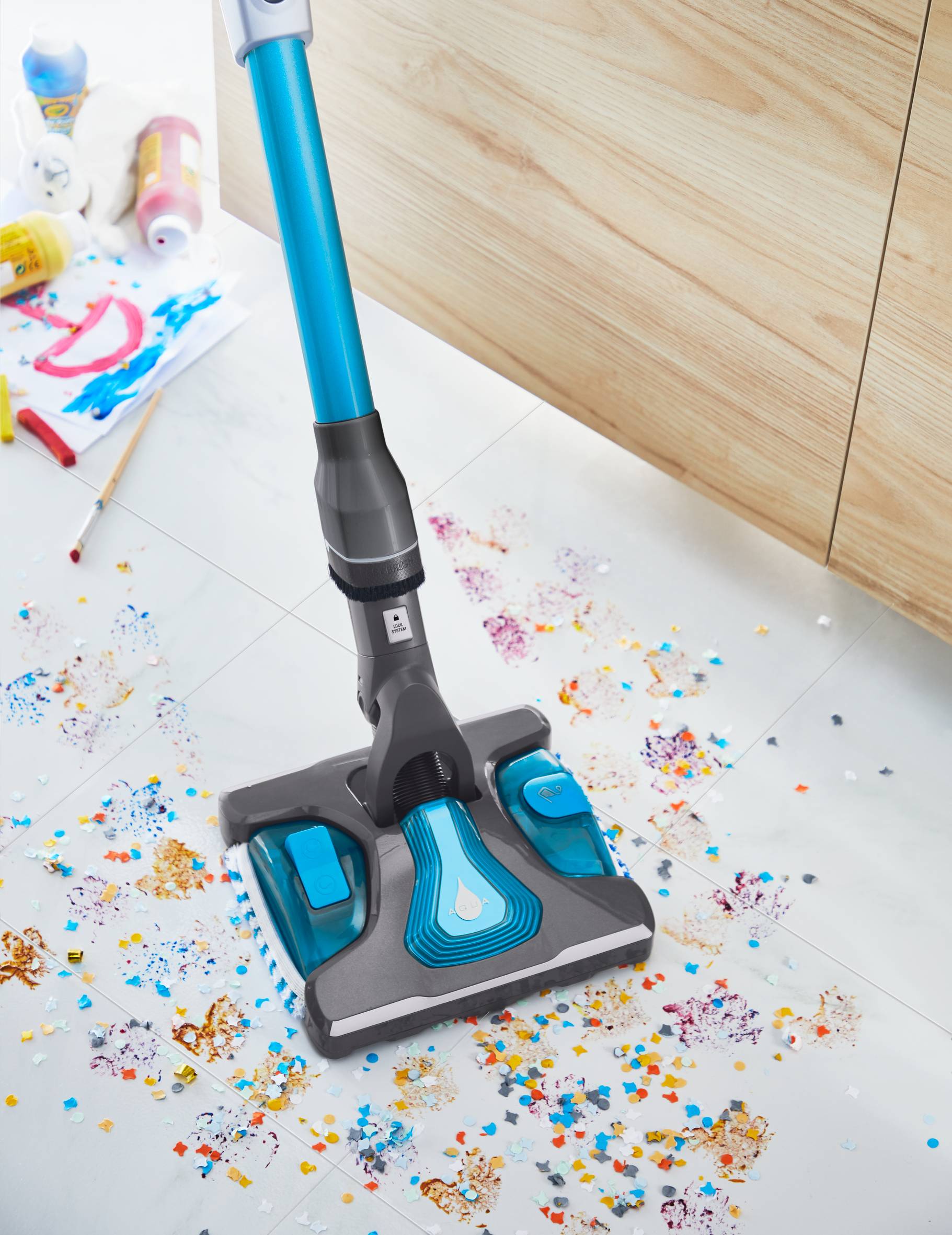 Spazzola aspirapolvere Aqua Head e 2 salviettine ZR009500 (Air Force)