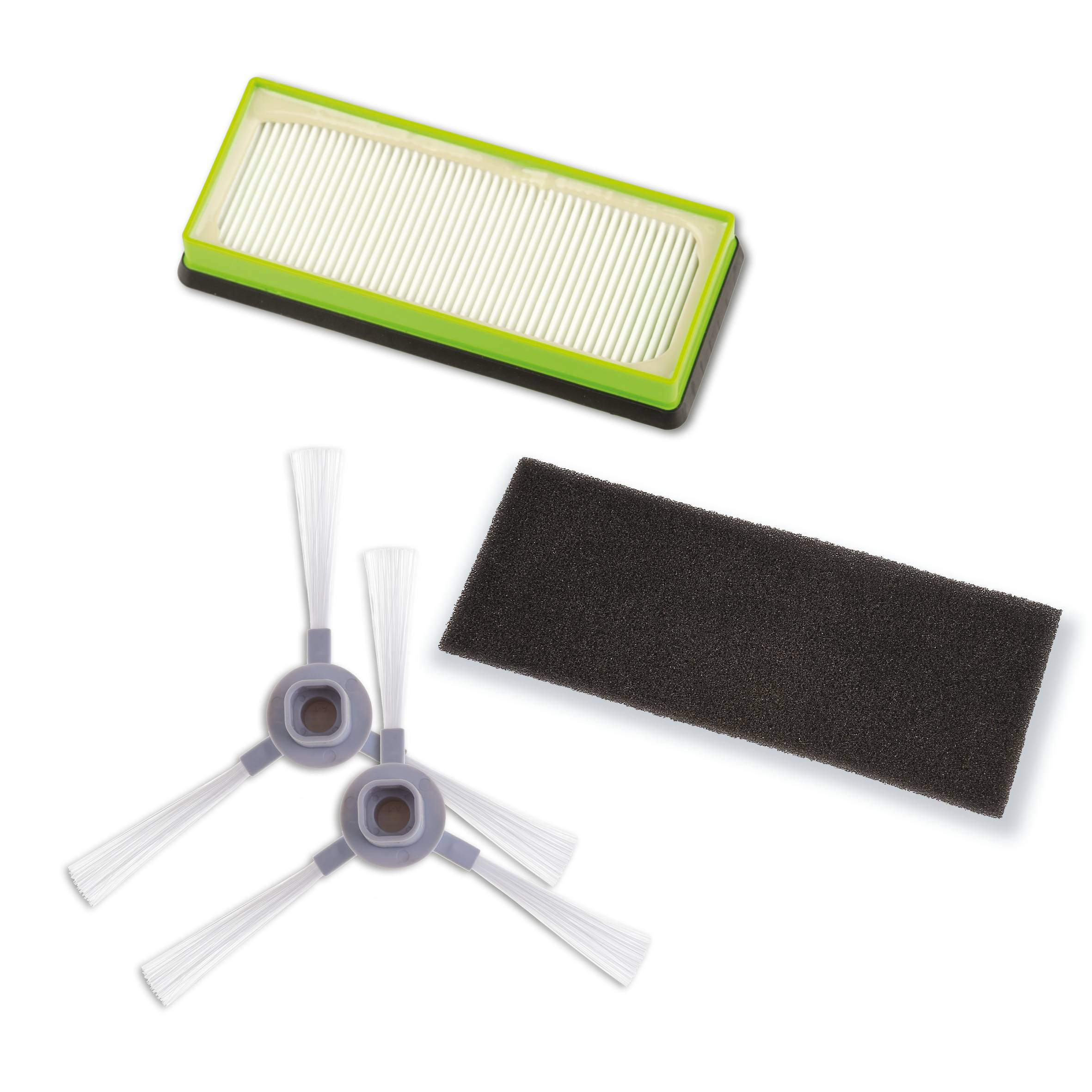 Kit Di Panni In Microfibra Per Aspirapolvere SilverCrest 3000A – Confezione Da 4, Ricambio Per Lavapavimenti Robot, Facile Installazione