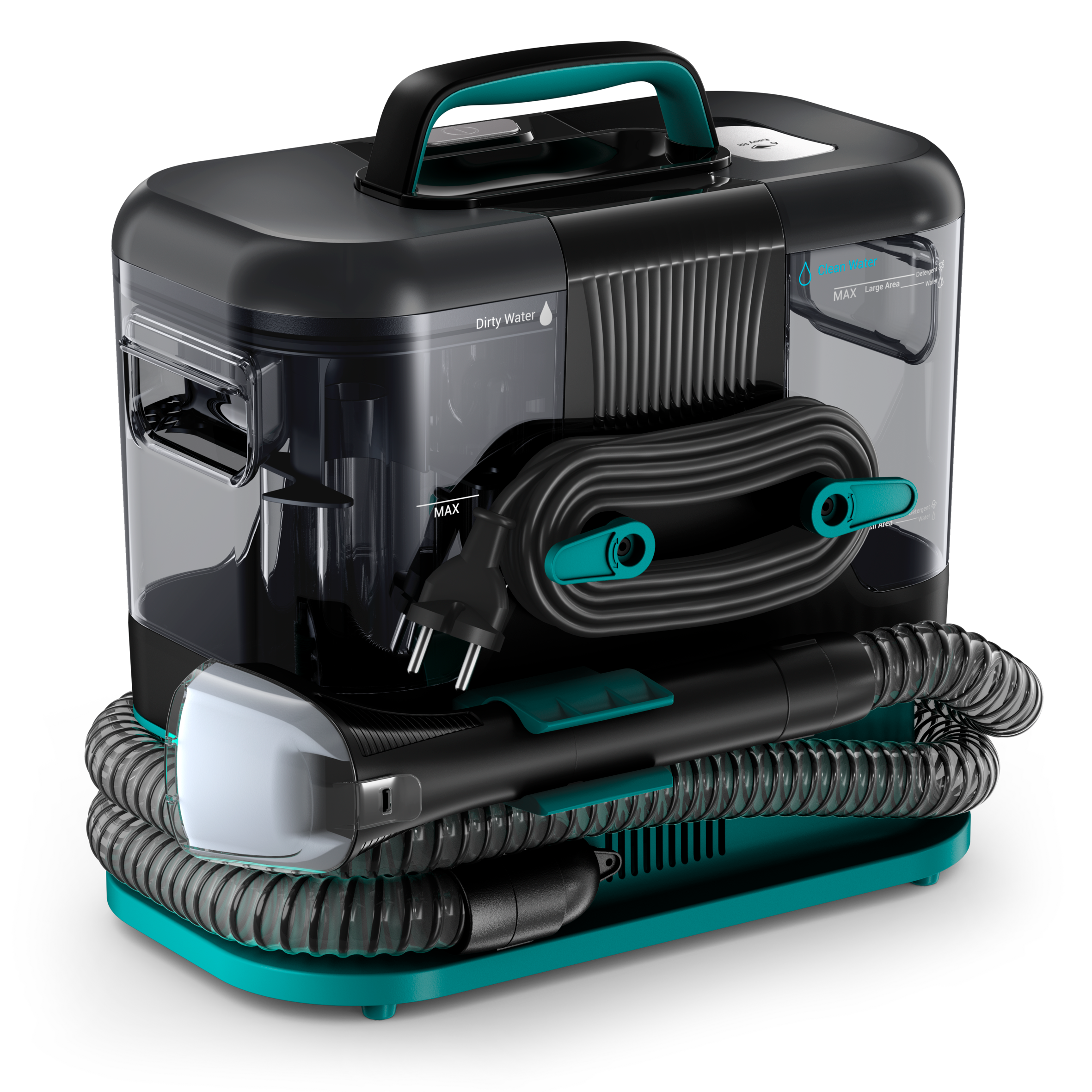 Clean It, Lavatappeti, Pulizia Rapida di Macchie e Liquidi