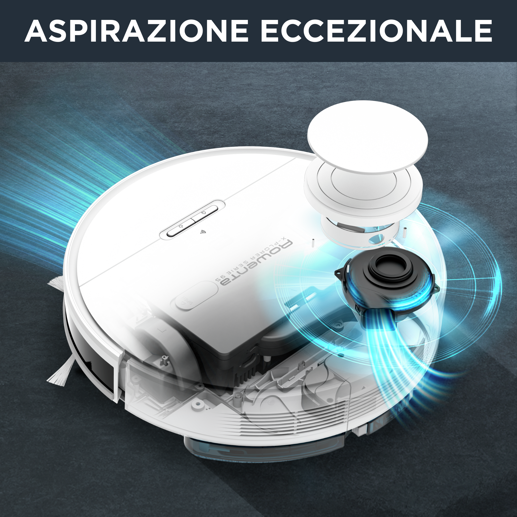 ROBOT ASPIRAPOLVERE X-PLORER SERIE 95 TOTAL CARE