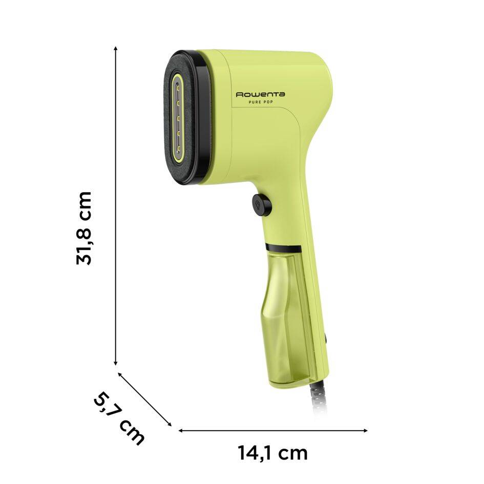 Pure Pop, Stiratore Verticale Portatile, Pad Reversibile, Lime