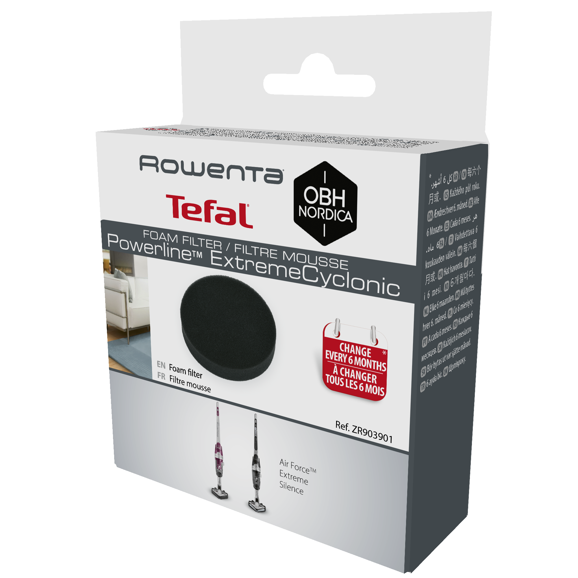 Filtro in schiuma ZR903901