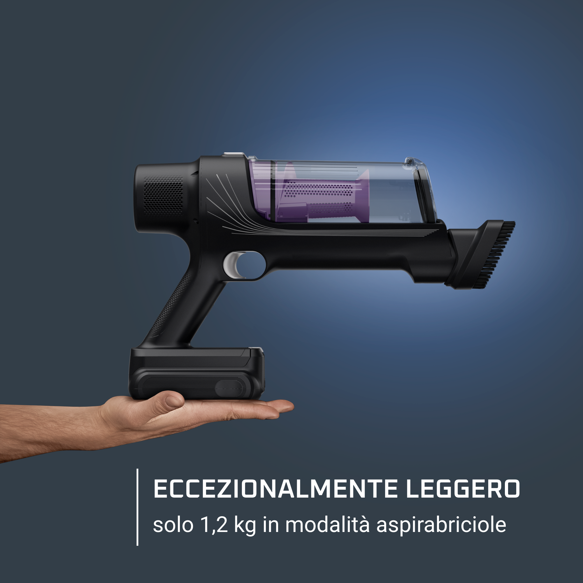 X-Pert 7.60, Aspirapolvere Senza Filo, Modello Essential