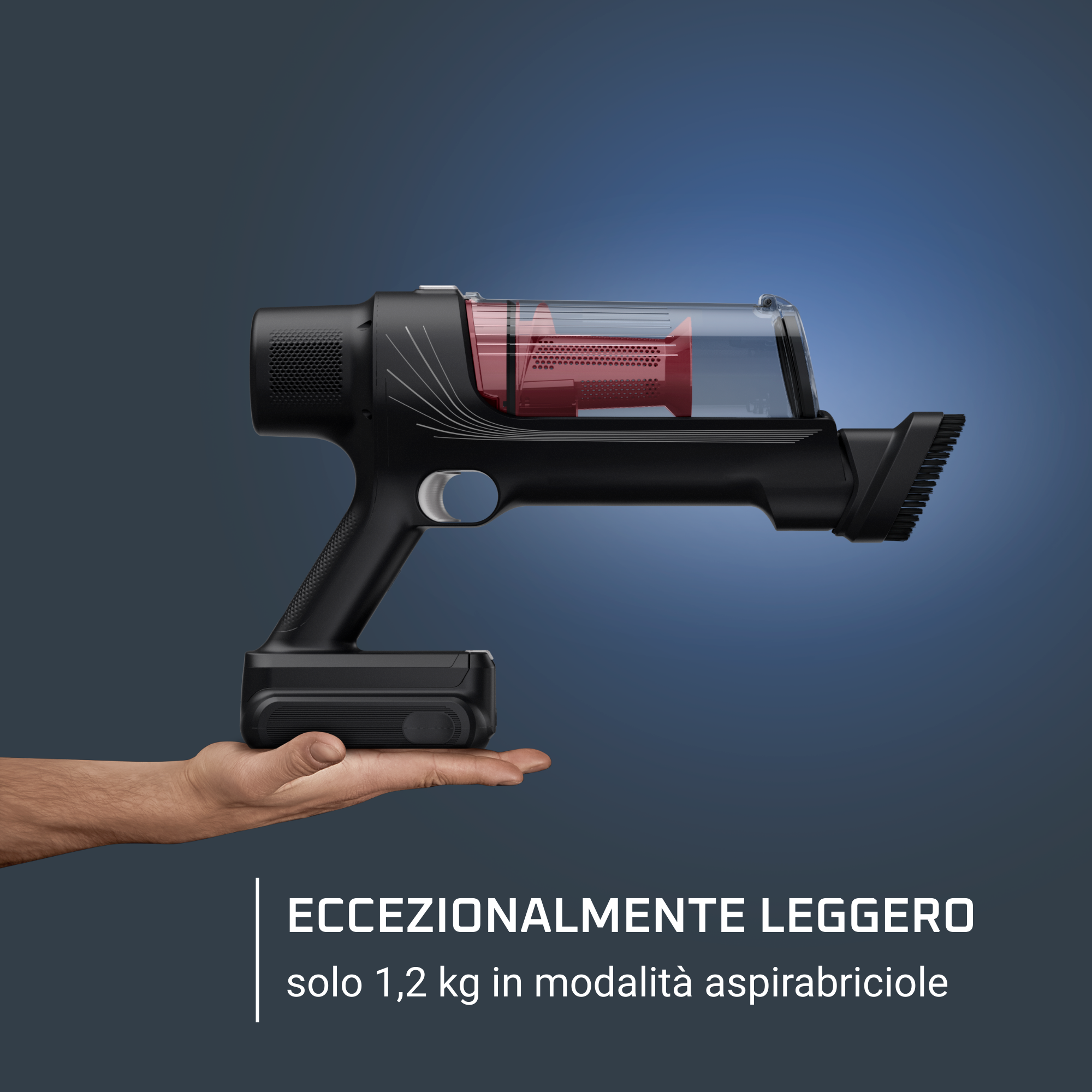 X-Pert 7.60, Aspirapolvere Senza Filo, Modello Animal Care, 140 W, Autonomia 45 Min