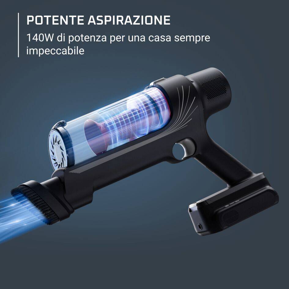 X-Pert 7.60, Aspirapolvere Senza Filo, Modello Animal Care, 140 W, Autonomia 45 Min