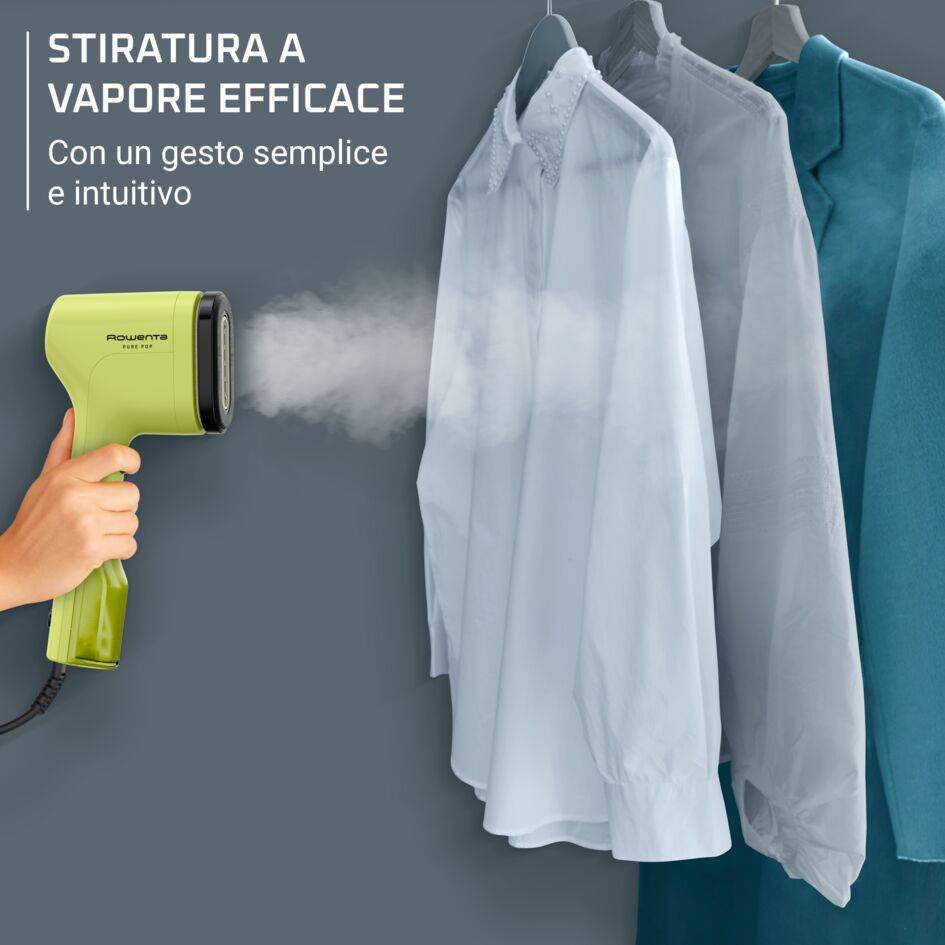 Pure Pop, Stiratore Verticale Portatile, Pad Reversibile, Lime