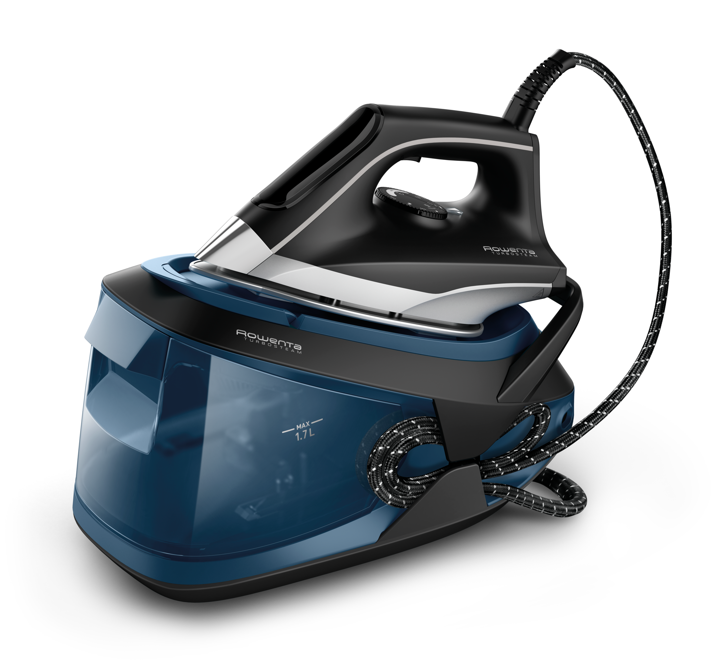 Turbo Steam, Generatore di Vapore, 270g/min, Blue