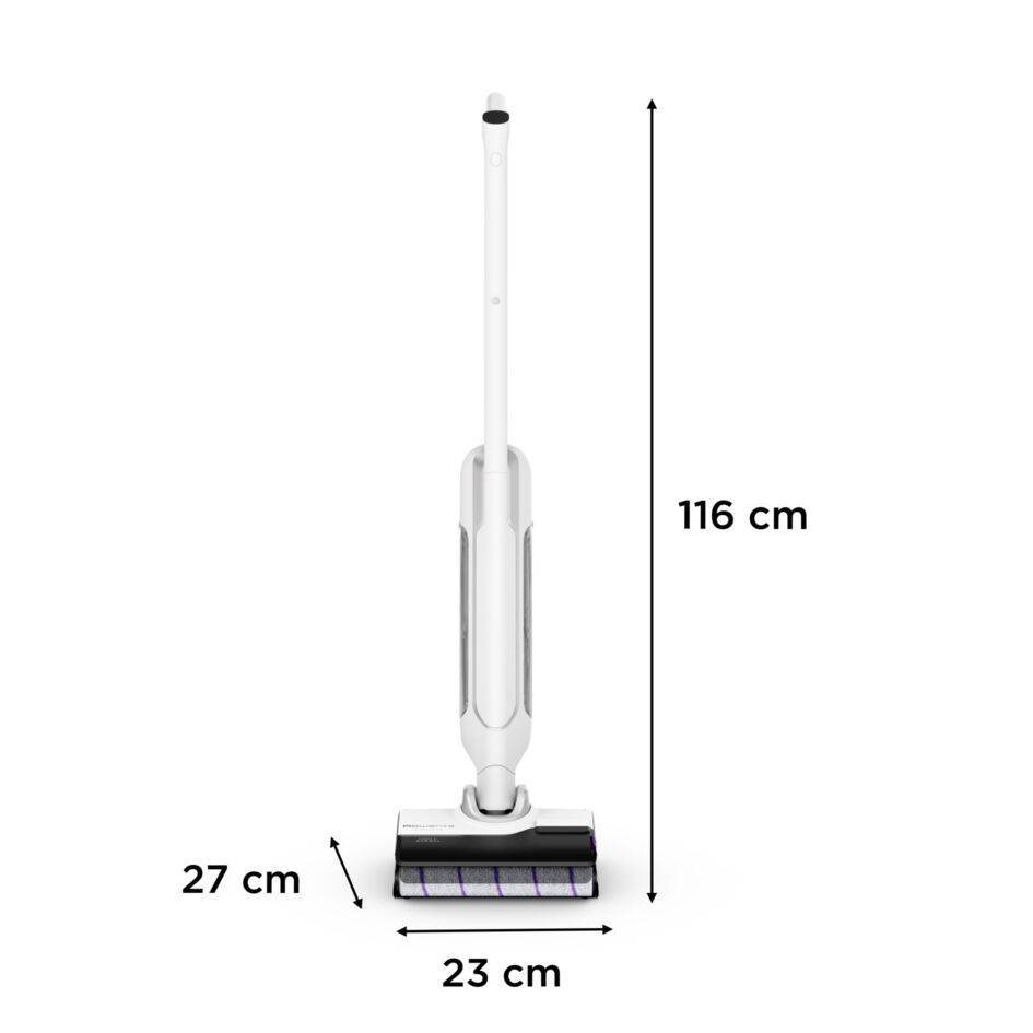 X-Clean 10, Lavapavimenti 2 in 1,Autonomia 60 Min, Autopulizia e Asciugatura