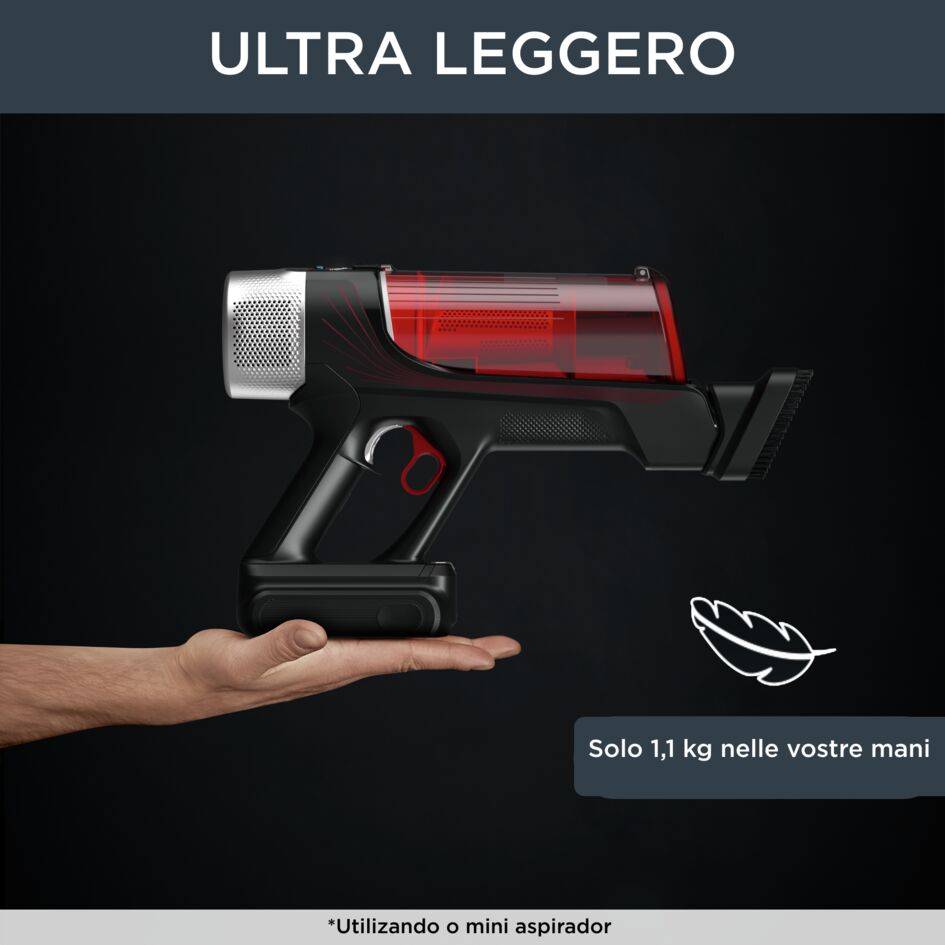 X-Force Flex 9.60, Aspirapolvere Senza Filo, Modello Animal Care, 100 AW, Autonomia 45 Min