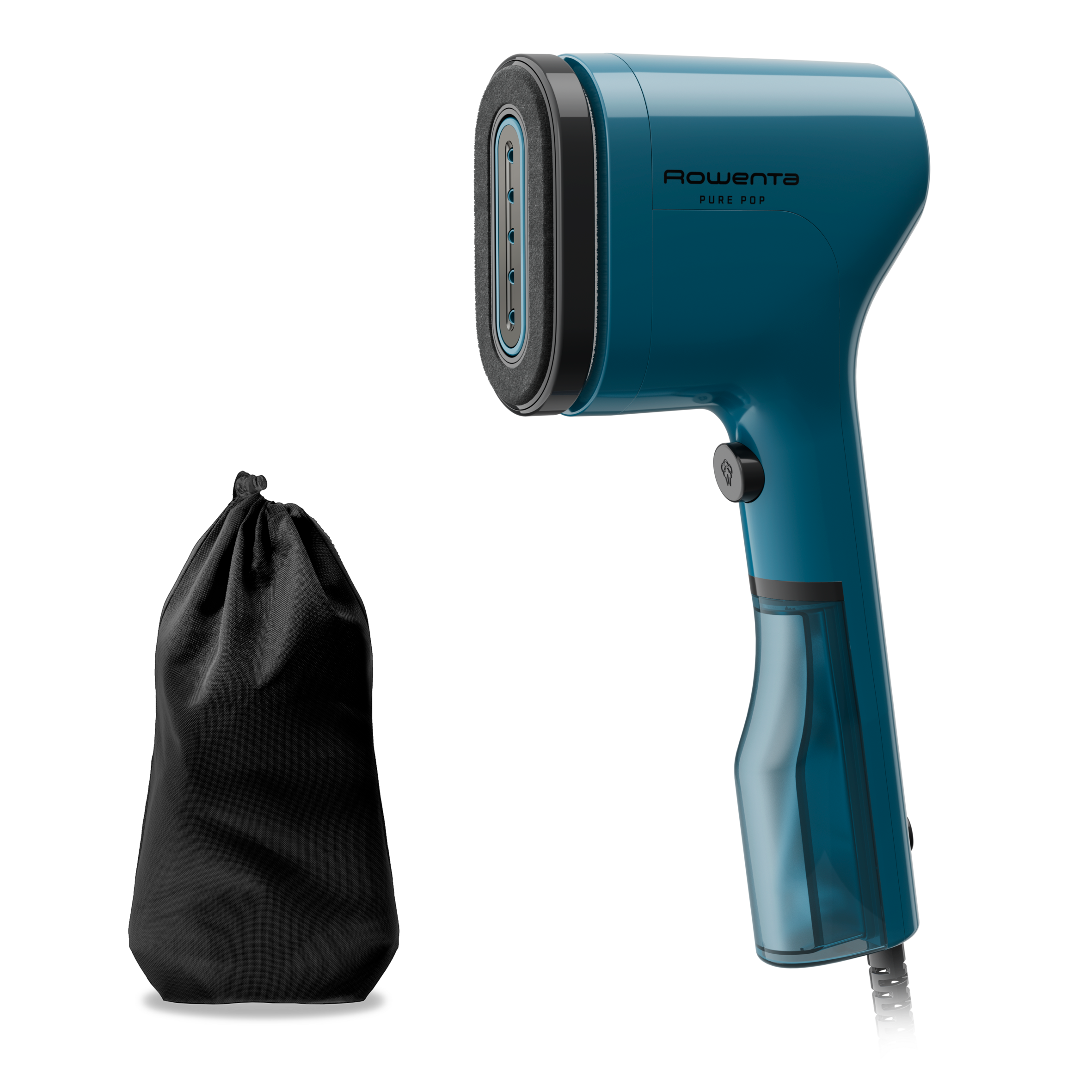 Pure Pop, Stiratore Verticale Portatile, Pad Reversibile, Blue