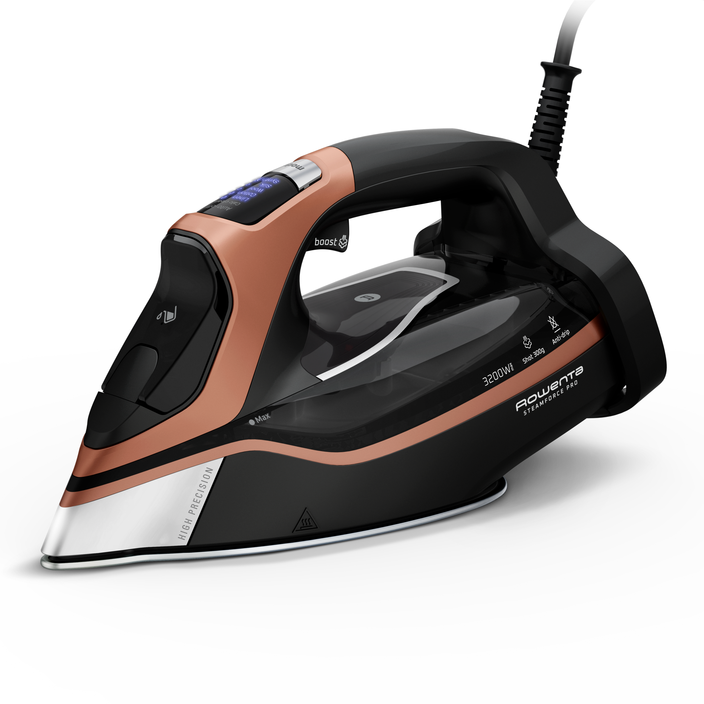 Steamforce Pro, Ferro a Vapore, 300 g/min, Smart-control, Microsteam 400, Copper