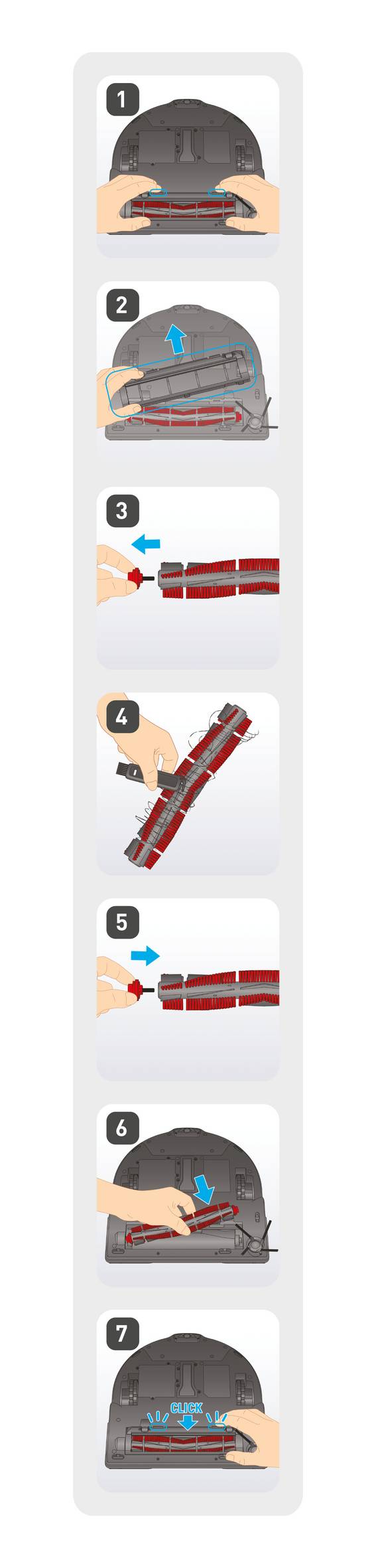 Spazzola elettrica per animali da compagnia ZR294003