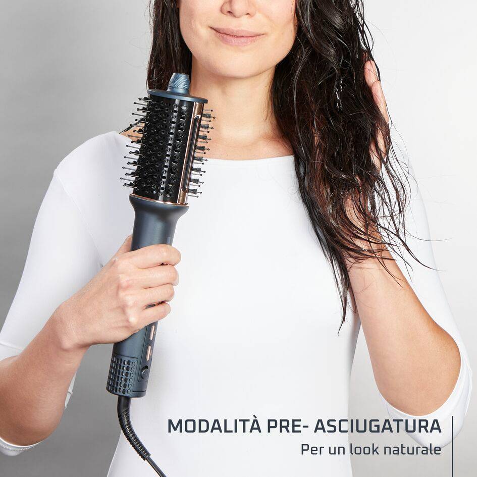 Ultimate Experience Air Brush 3D, Spazzola ad Aria 3in1, Liscio, Volume 