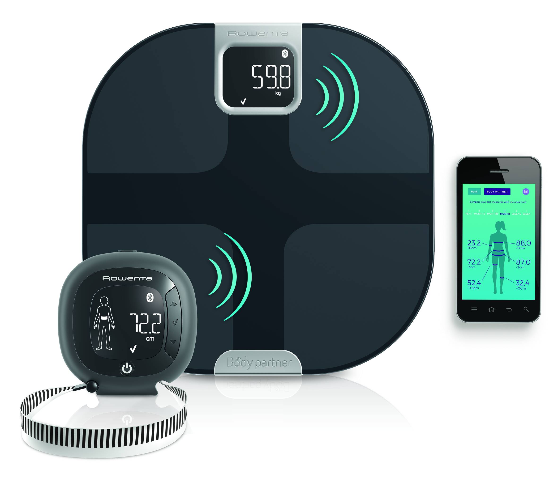 Bilancia pesapersona Intelligente Body Partner