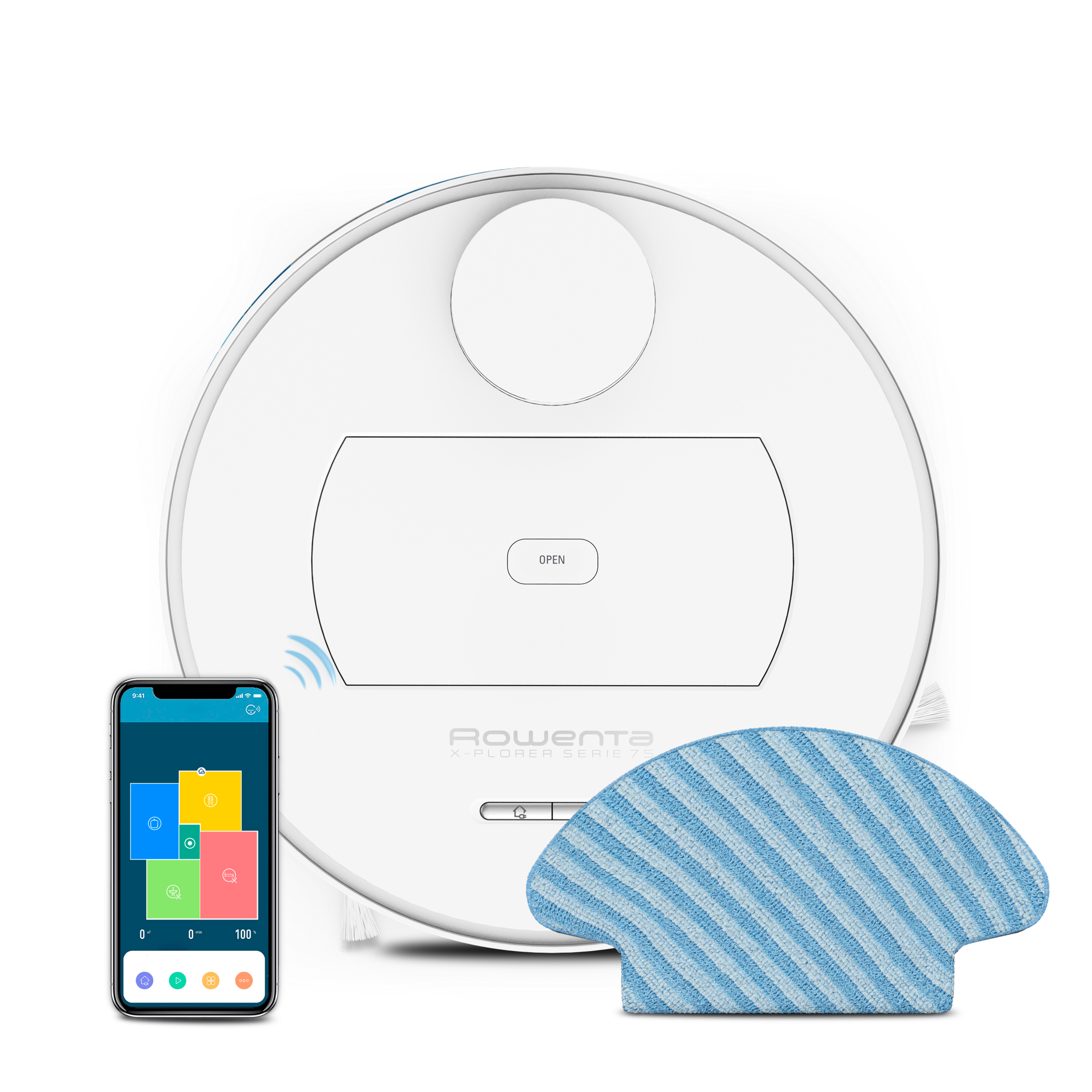 Robot aspirapolvere X-Plorer Serie 75 Total Care