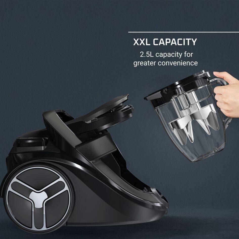 Silence Force Cyclonic Effitech Aspirapolvere a traino, Modello Parquet