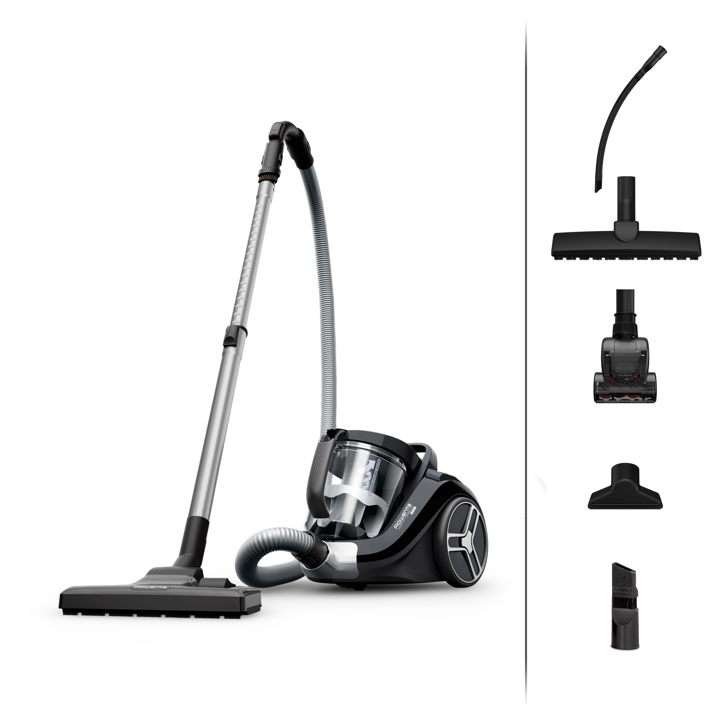 Compact Power XXL Aspirapolvere senza sacco, Total Clean Kit