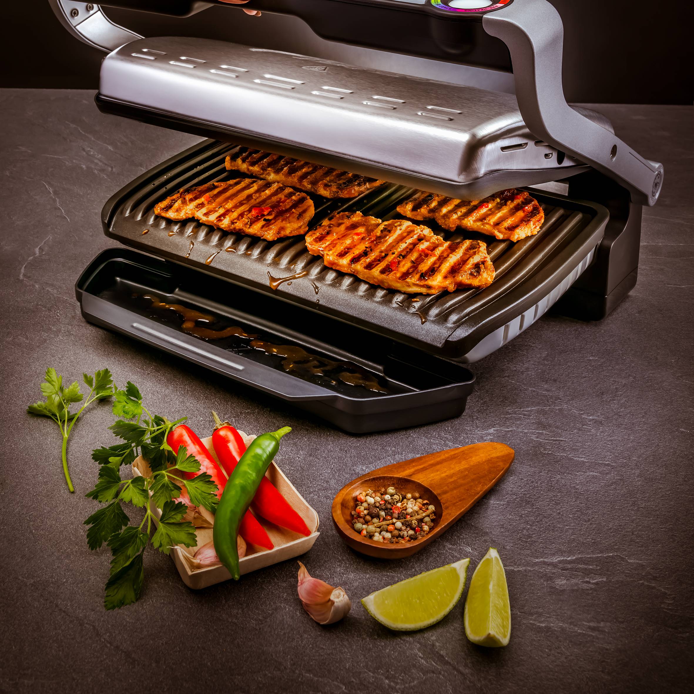 Griglia elettrica intelligente Optigrill+ XL