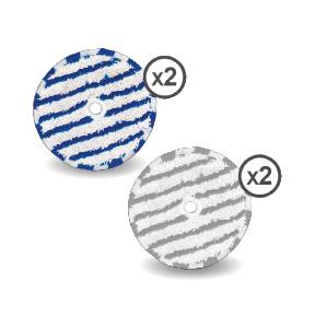 4 panni in microfibra ZR009503 per testa Aerospin