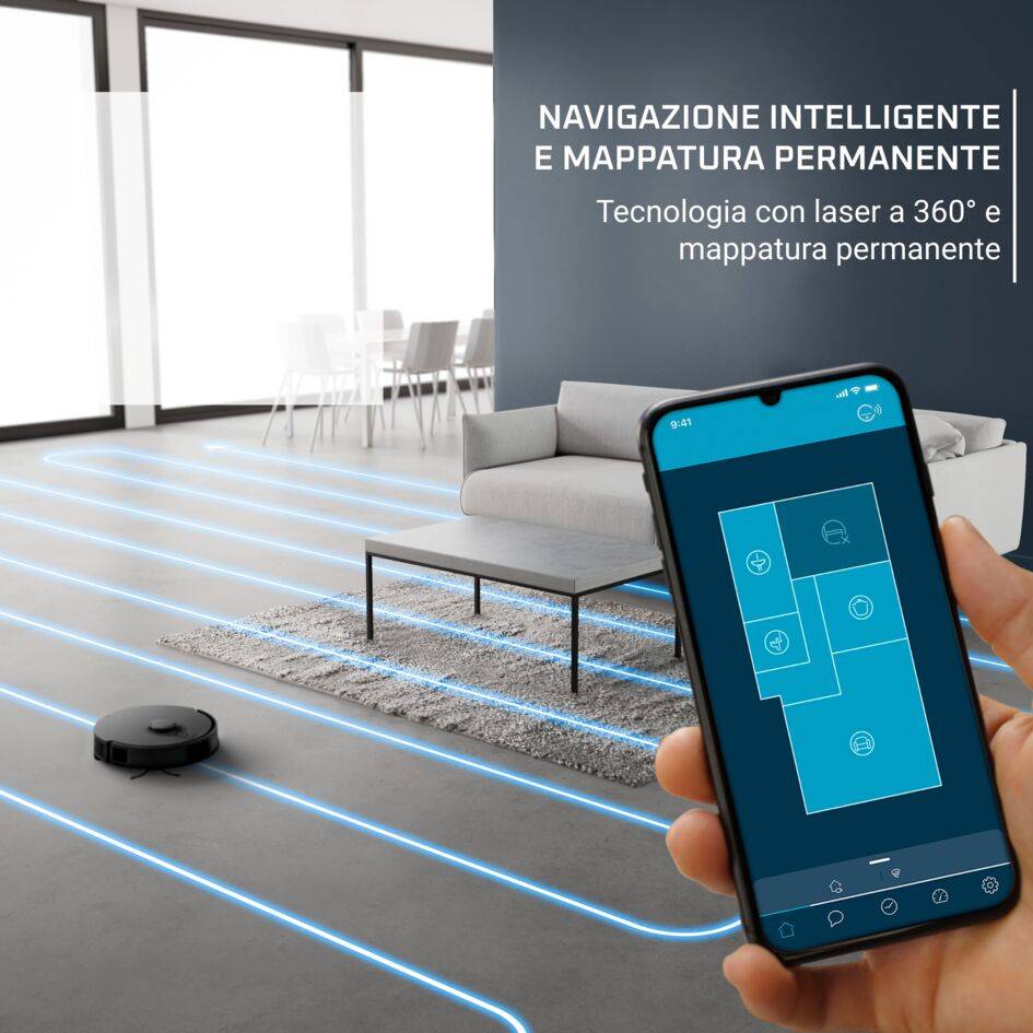 X-PLORER Serie 135, Robot Aspirapolvere