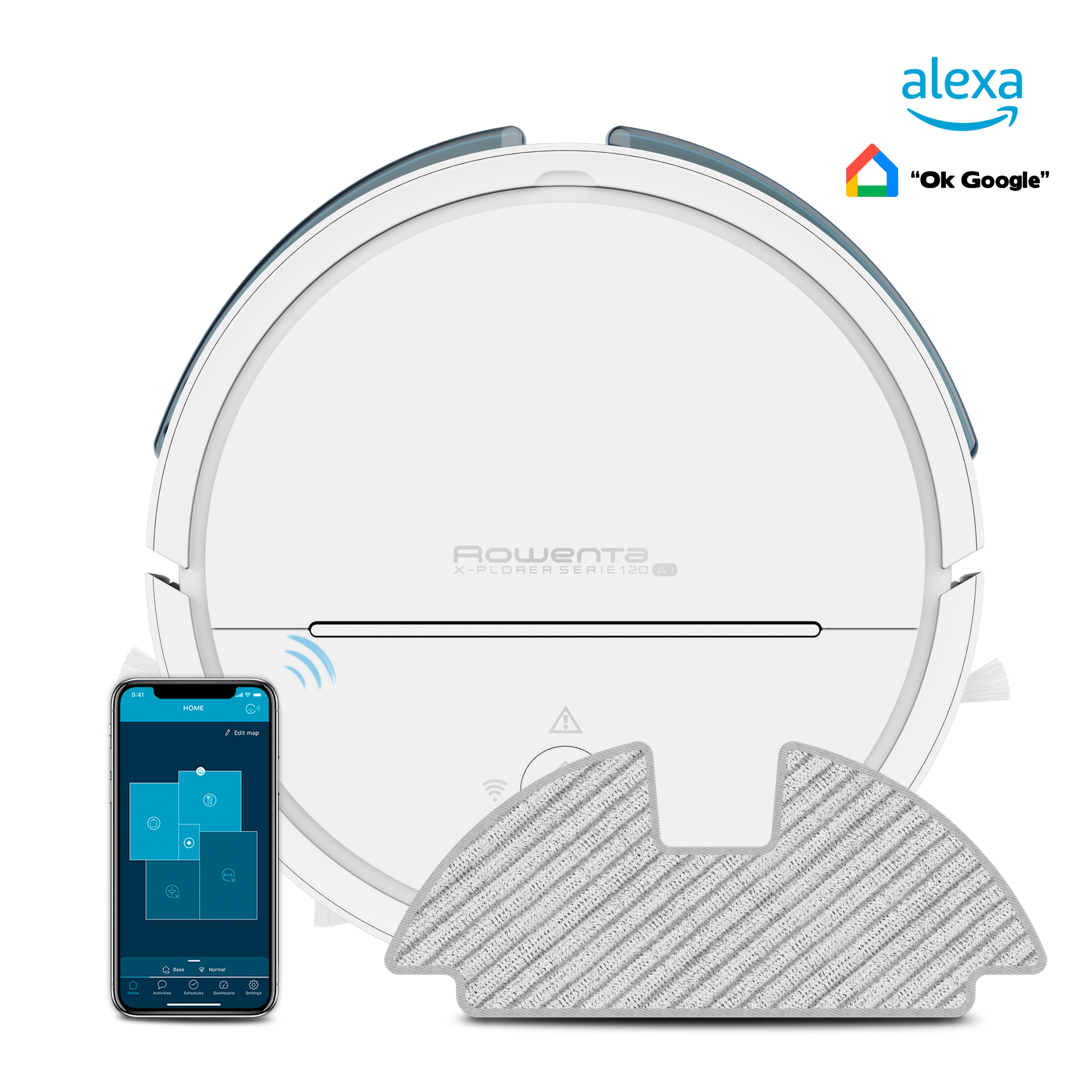 ROBOT ASPIRAPOLVERE X-PLORER SERIE 120 AI