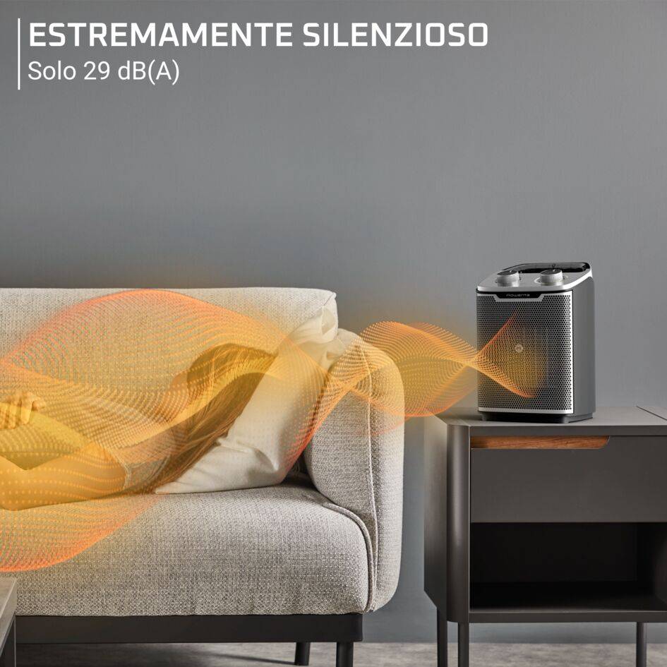 Intense Comfort +, Termoventilatore, Potenza 2000 W, Efficienza Energetica