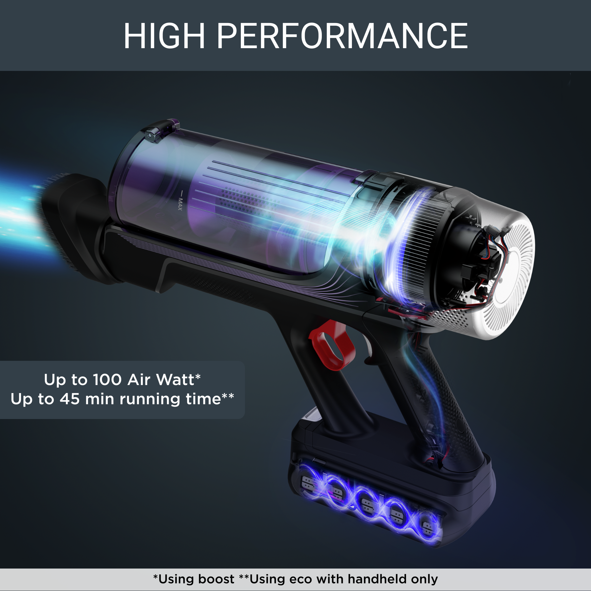 X-FORCE 9.60 ALLERGY, Aspirapolvere Senza Filo