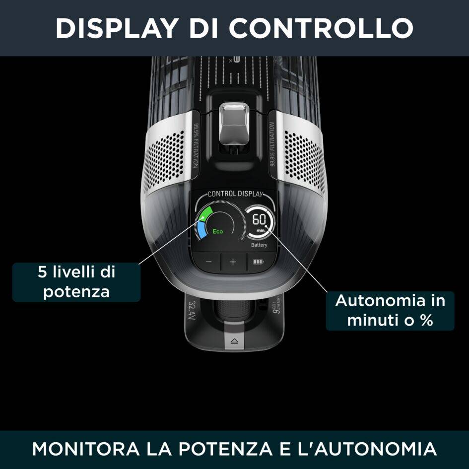 X-Force Flex 14.60, Aspirapolvere Senza Filo, Modello Animal Care,200 AW, Autonomia 70 Min