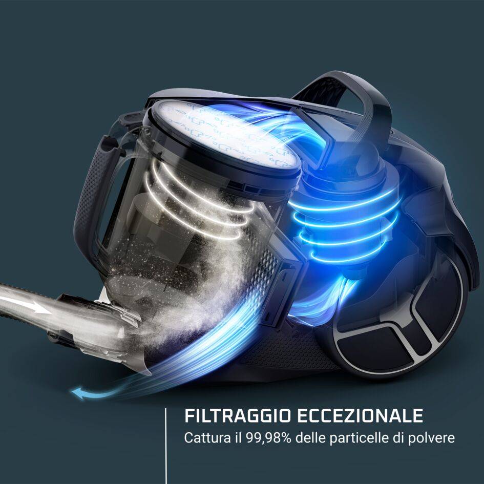 Compact Power XXL Aspirapolvere senza sacco, Kit Animal