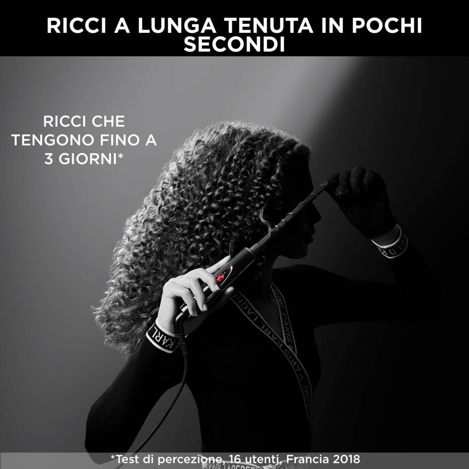 Arricciacapelli Curls Forever Rowenta x Karl Lagerfeld