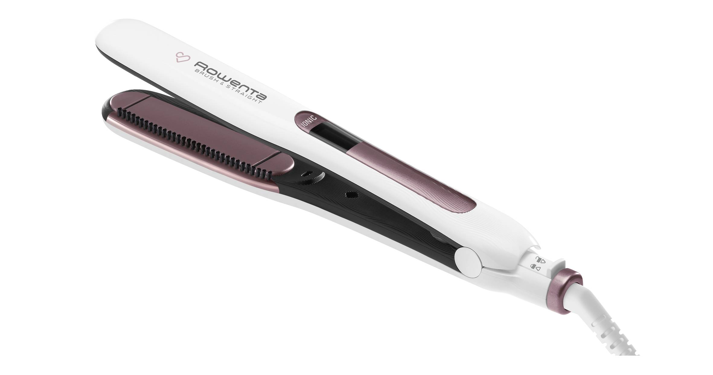 Piastra per capelli Brush&Straight Premium Care