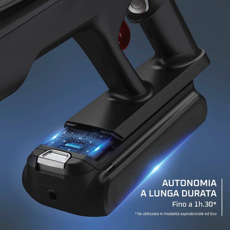 X-Force Flex 14.80, Aspirapolvere Senza Filo, Modello Aqua, 240 AW, Autonomia 90 Min