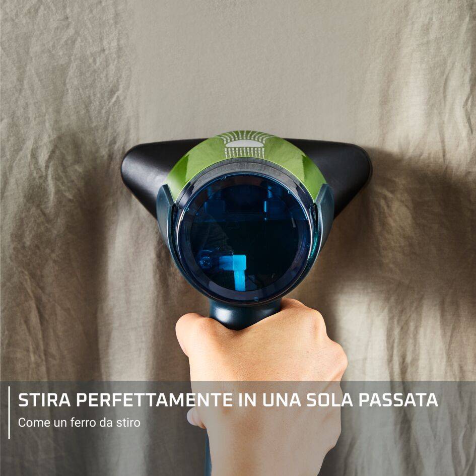 AeroSteam, Stiratore Verticale Ultra-Potente, Tecnologia Optiflow