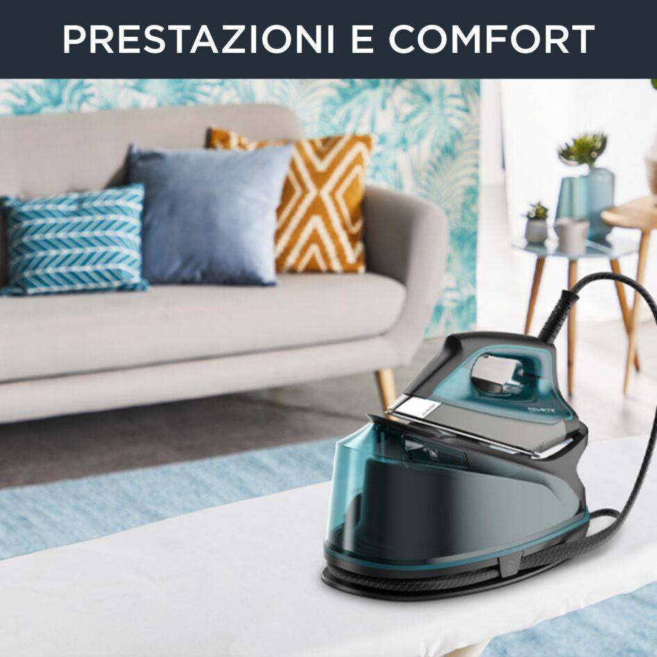 Compact Steam Pro, Ferro con Caldaia, 325 g/min, Aqua