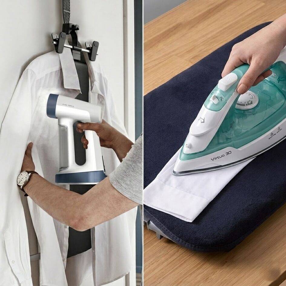 2IN1 STEAMING & IRONING BOARD, for Handheld Steamers & Irons
