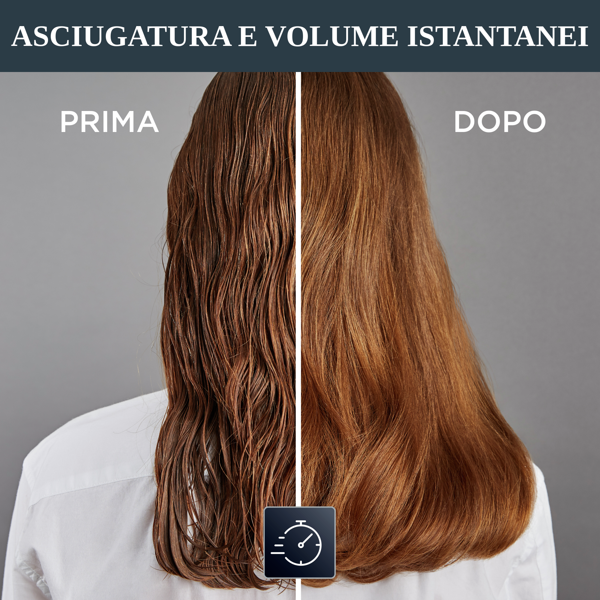 Spazzola Rotante ad Aria Calda Volumizer