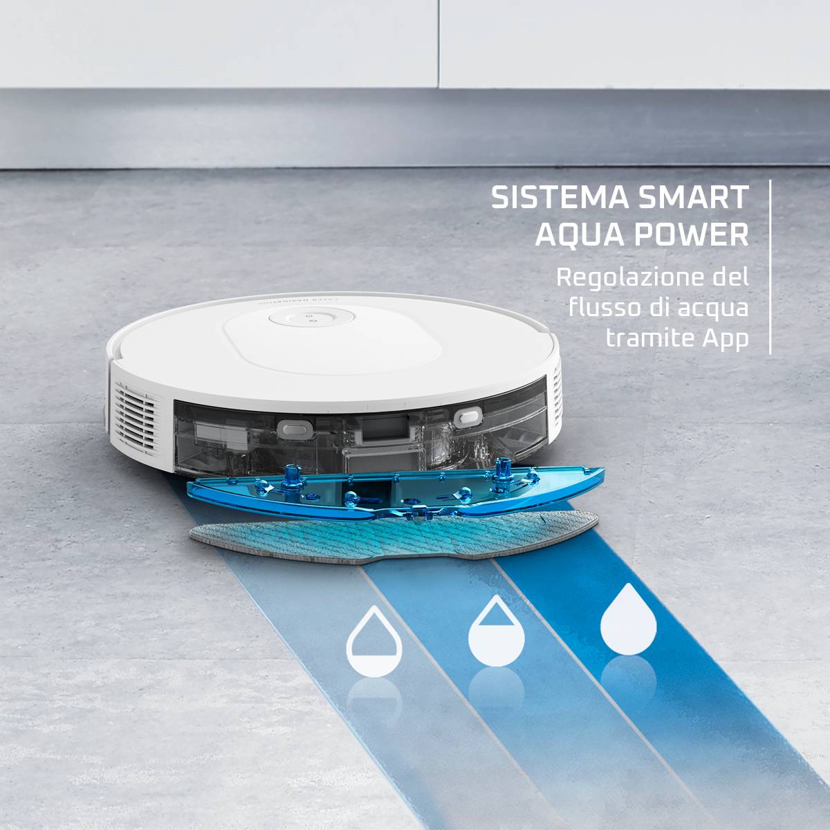 X-PLORER Serie 70, Robot Aspirapolvere, Modello Animal Care