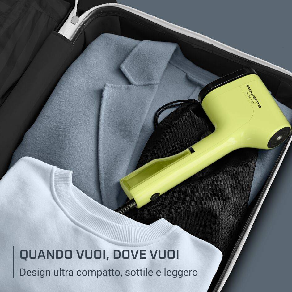 Pure Pop, Stiratore Verticale Portatile, Pad Reversibile, Lime