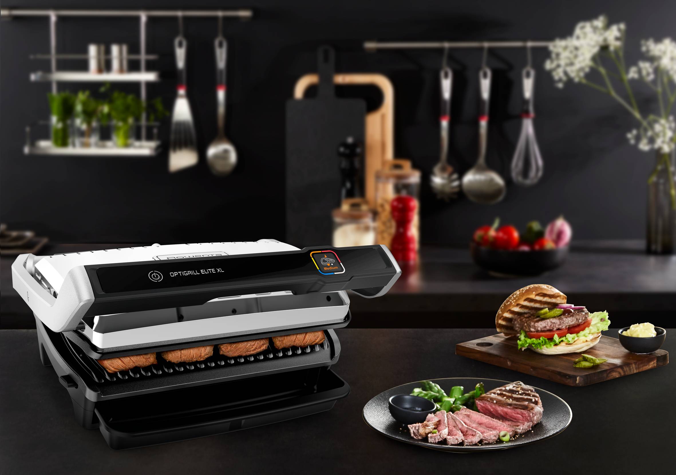 Griglia elettrica intelligente Optigrill Elite XL