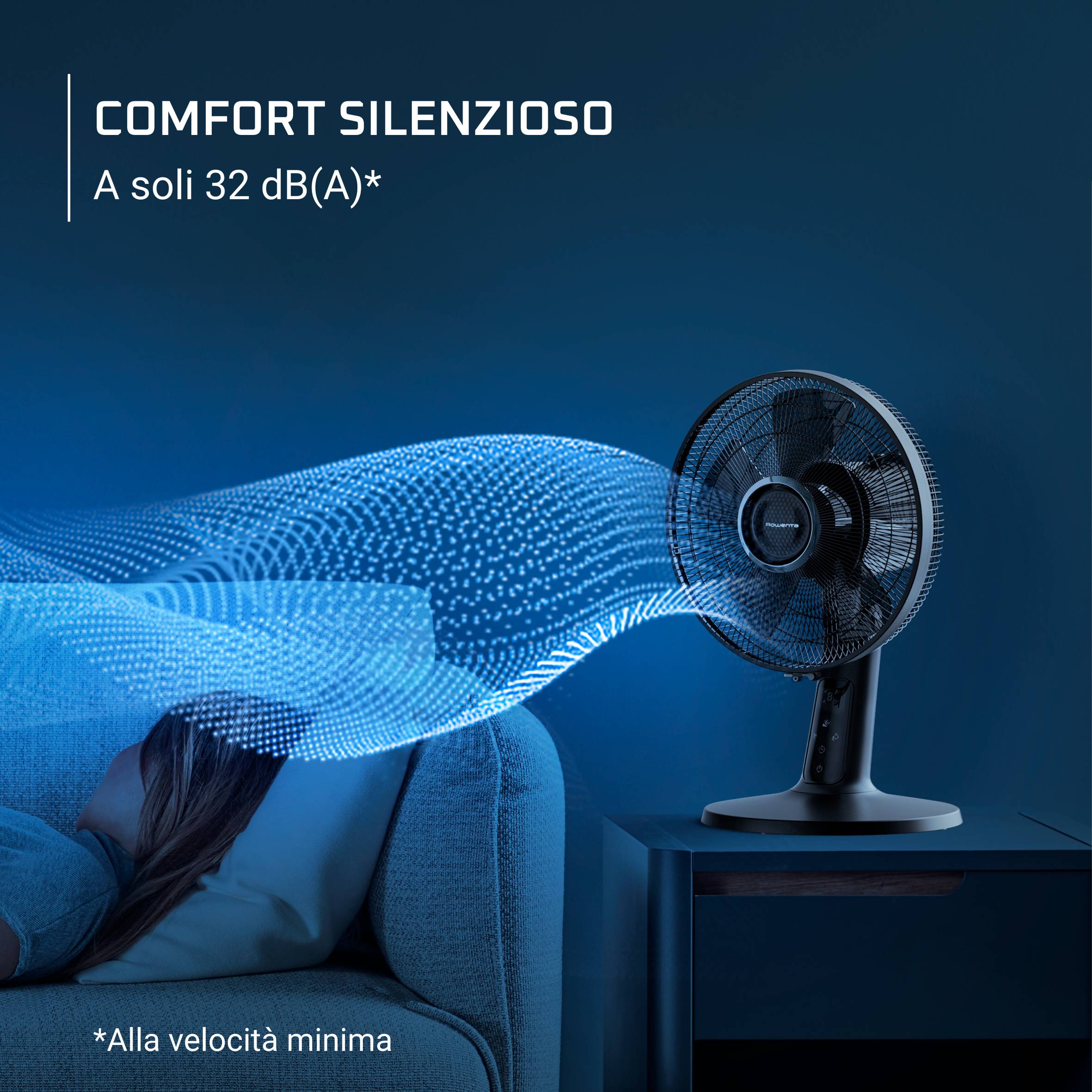 Turbo Silence Extreme +, Ventilatore Da Tavolo, Raffrescamento Ottimale, Silenzioso